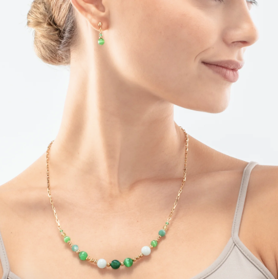 Candy Spheres necklace Green 4088100500