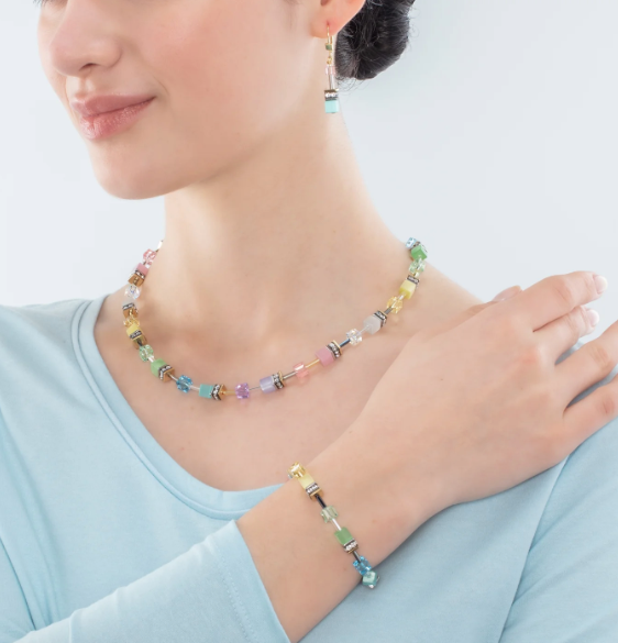 GeoCUBE® Iconic Gentle Multicolour necklace 2838101576