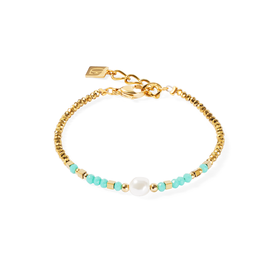 Bracelet Sunset Pearl Gold-Mint