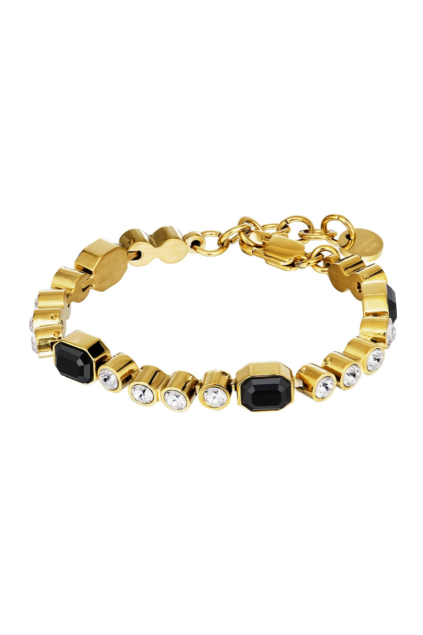 Grivna SG Black / Crystal Bracelet