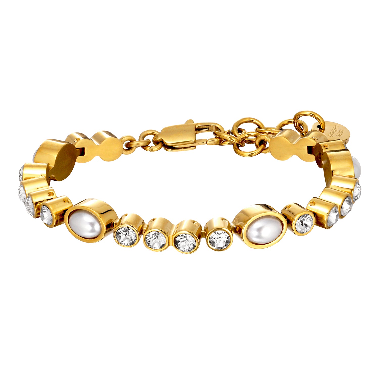 Sophia SG Crystal White Pearl Bracelet