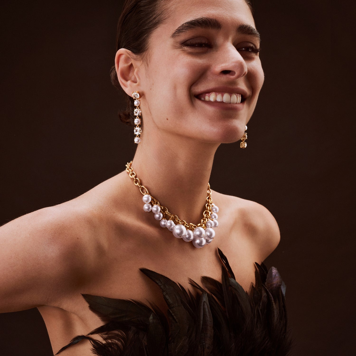 Chanelia SG White Pearl Necklace