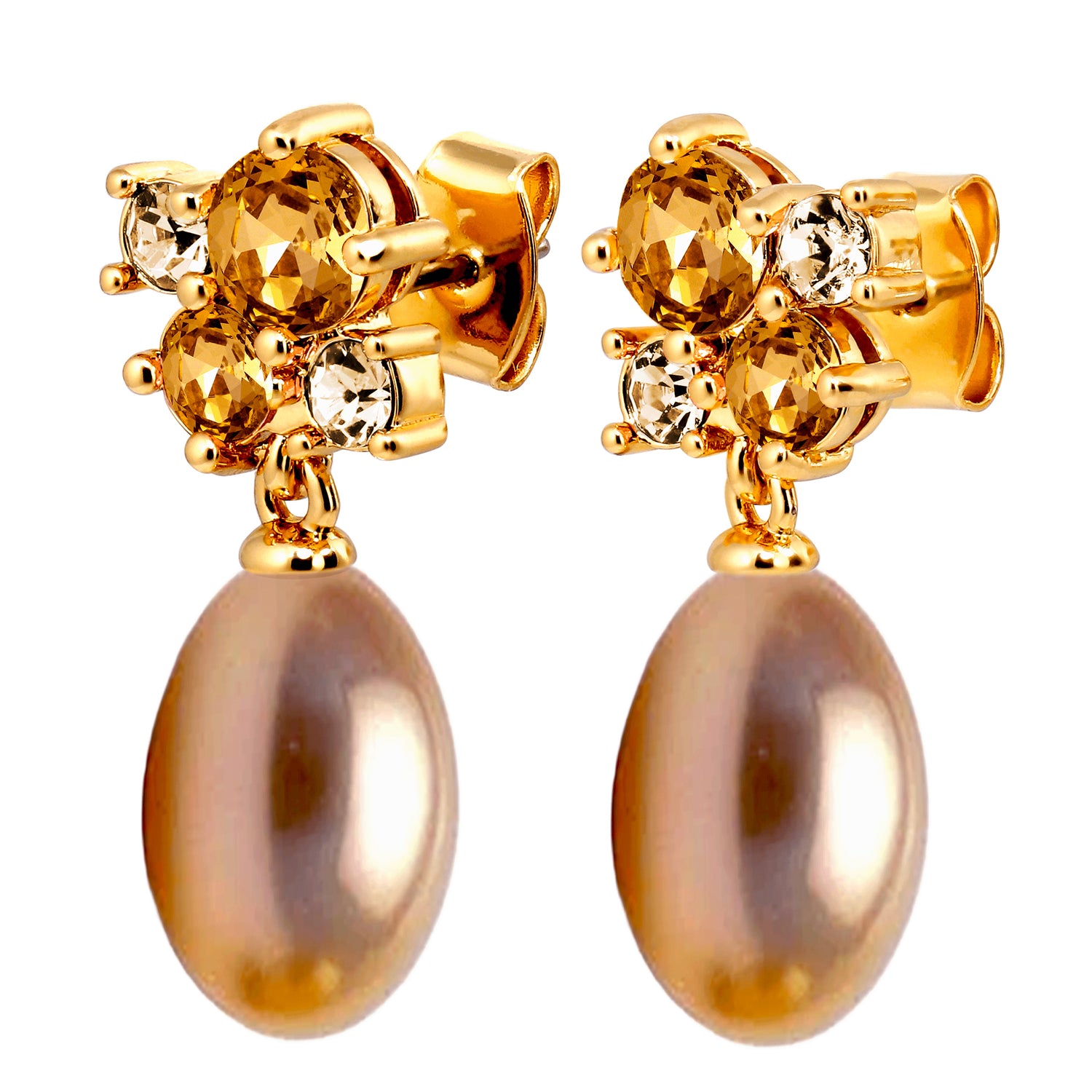 Petun SG Golden Earrings