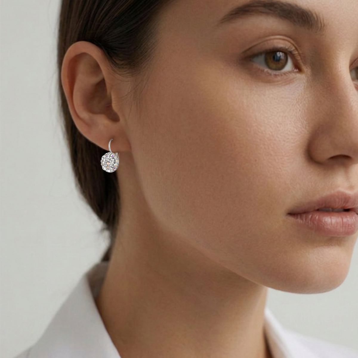 Blost SS Crystal Earrings