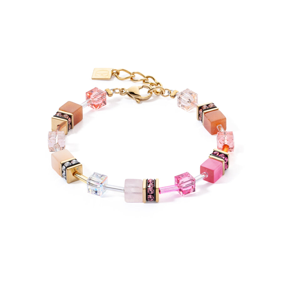 GeoCUBE® Iconic Precious bracelet rose-orange 4905301902