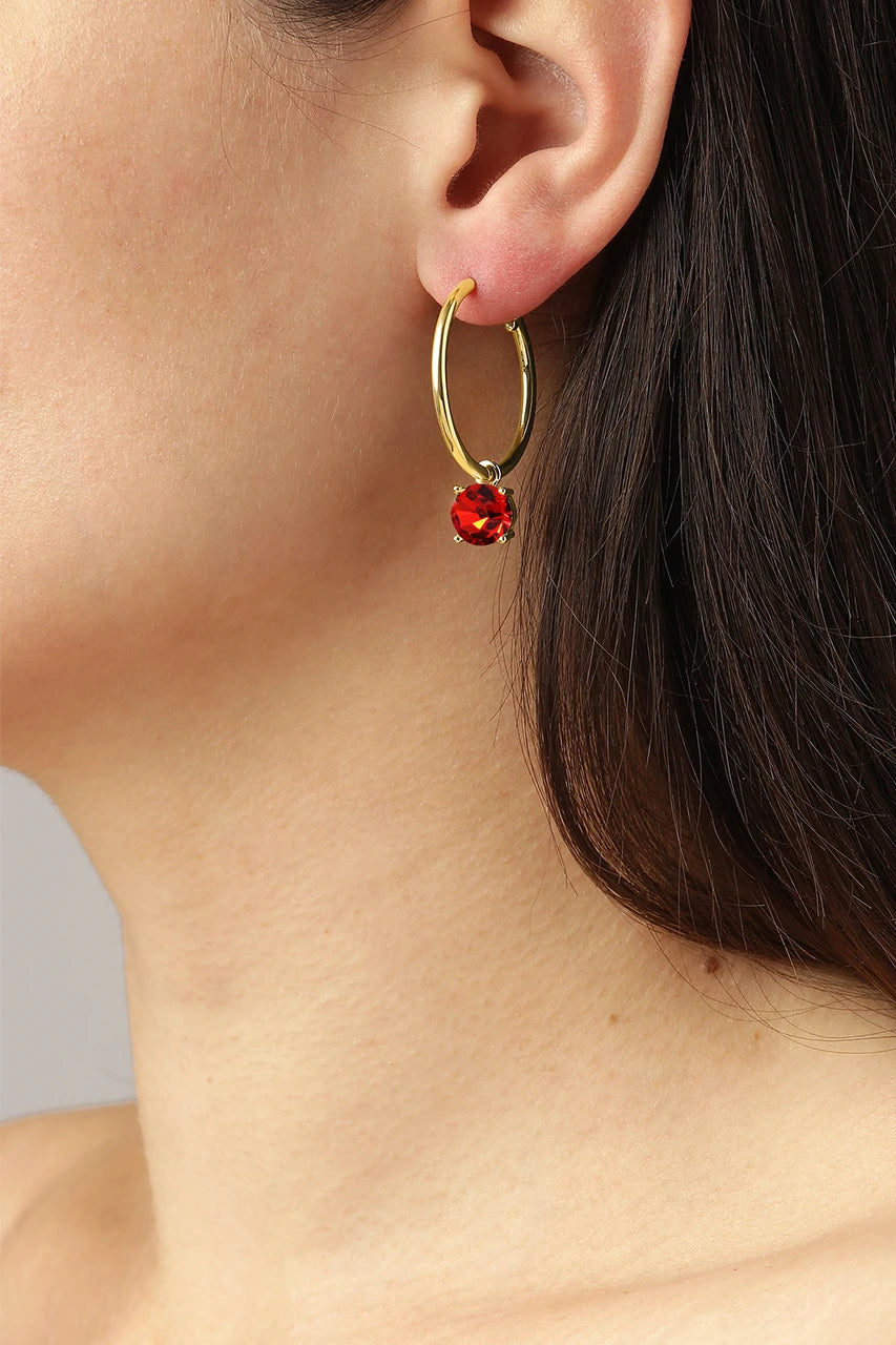 Diega SG Red Earrings