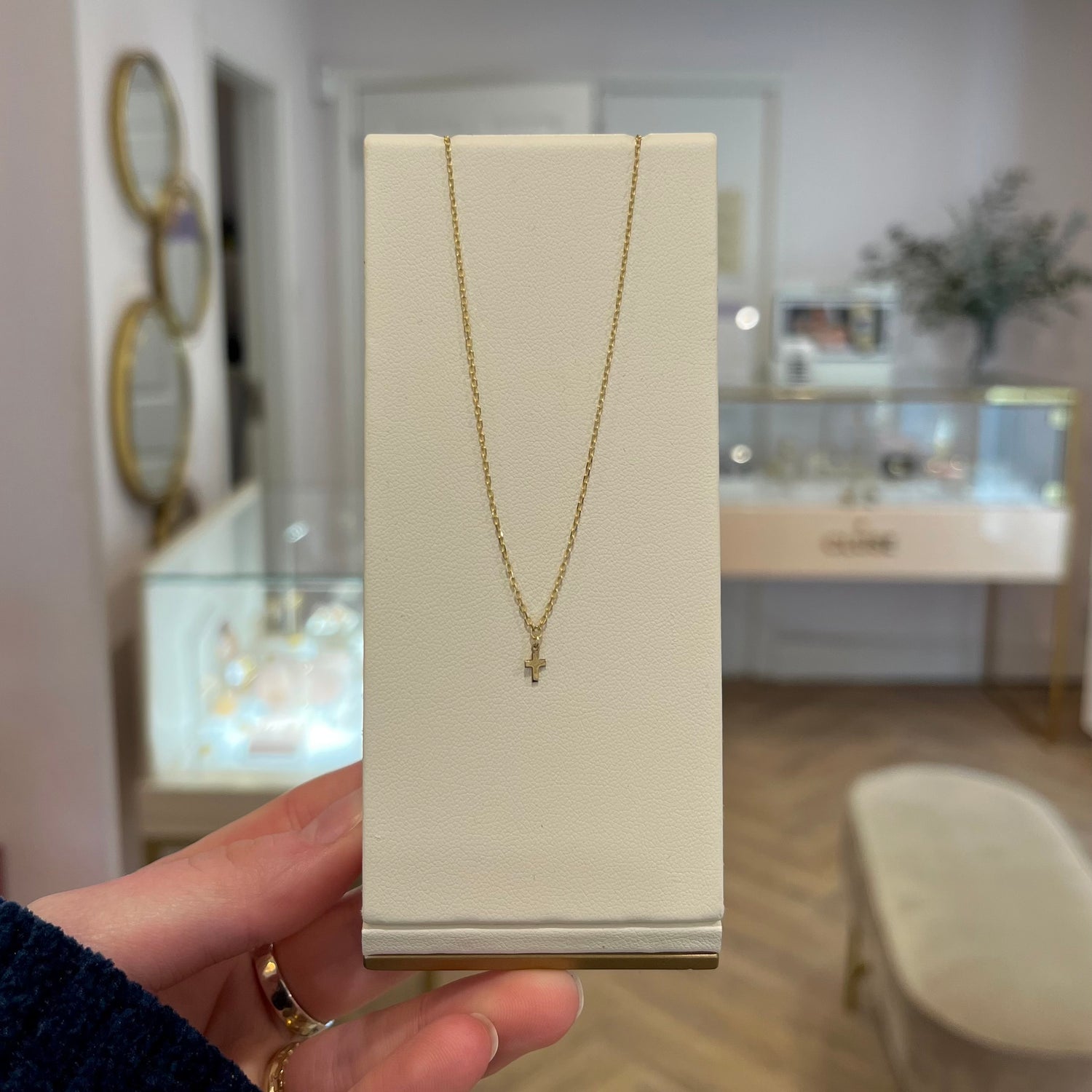 Cross 9ct Gold Necklace