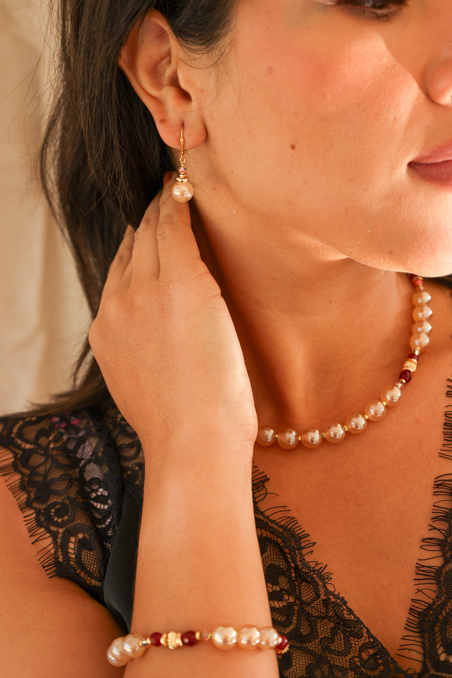 Fiora Gold Earrings - Long