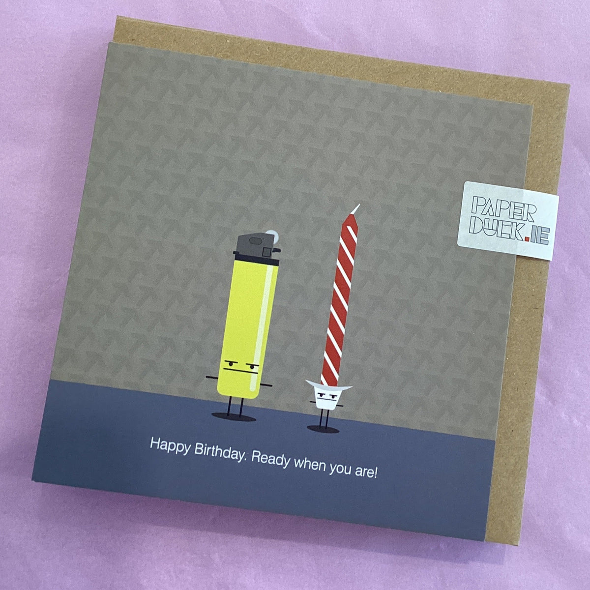 Happy birthday. Ready when you are!