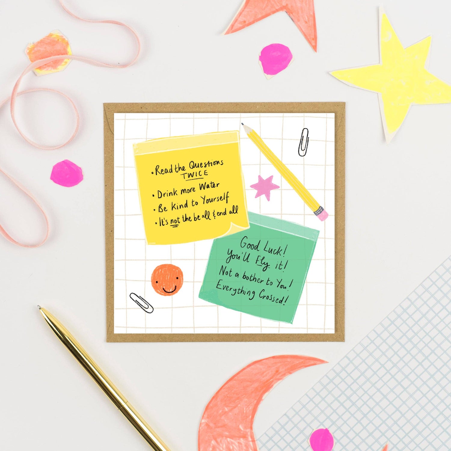 Exam Tips! ( good luck ) Greeting Card