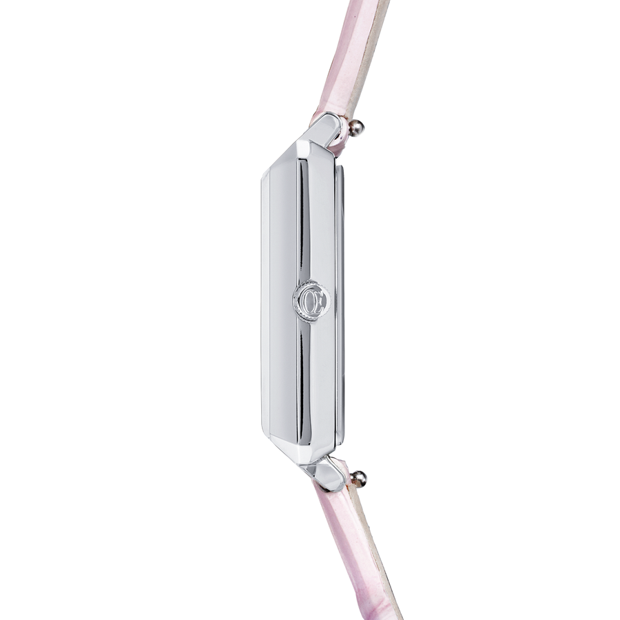 Watch Iconic Spikes Rosé Silver Bracelet Leather Rosé