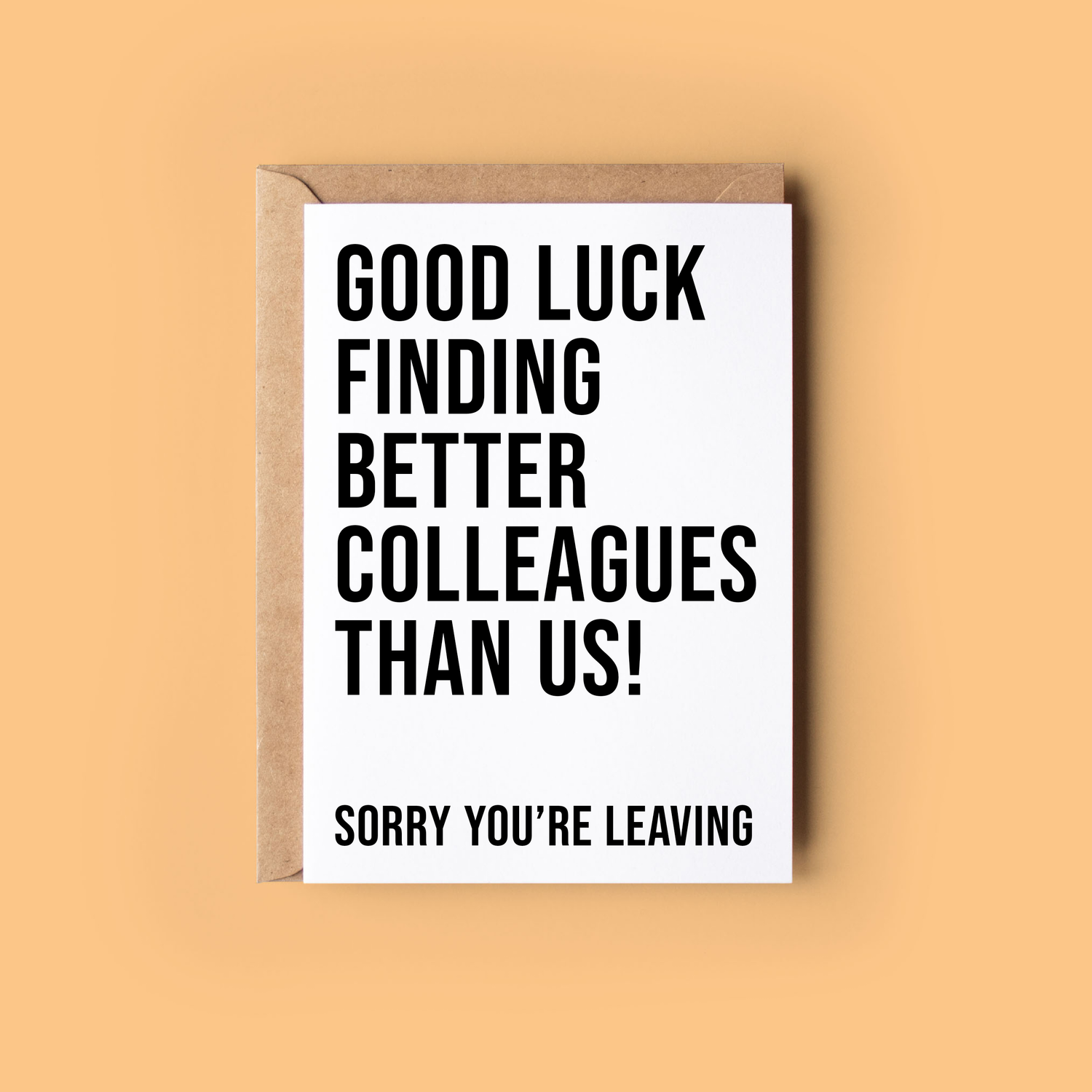 Better Colleagues Than us - New Job Card