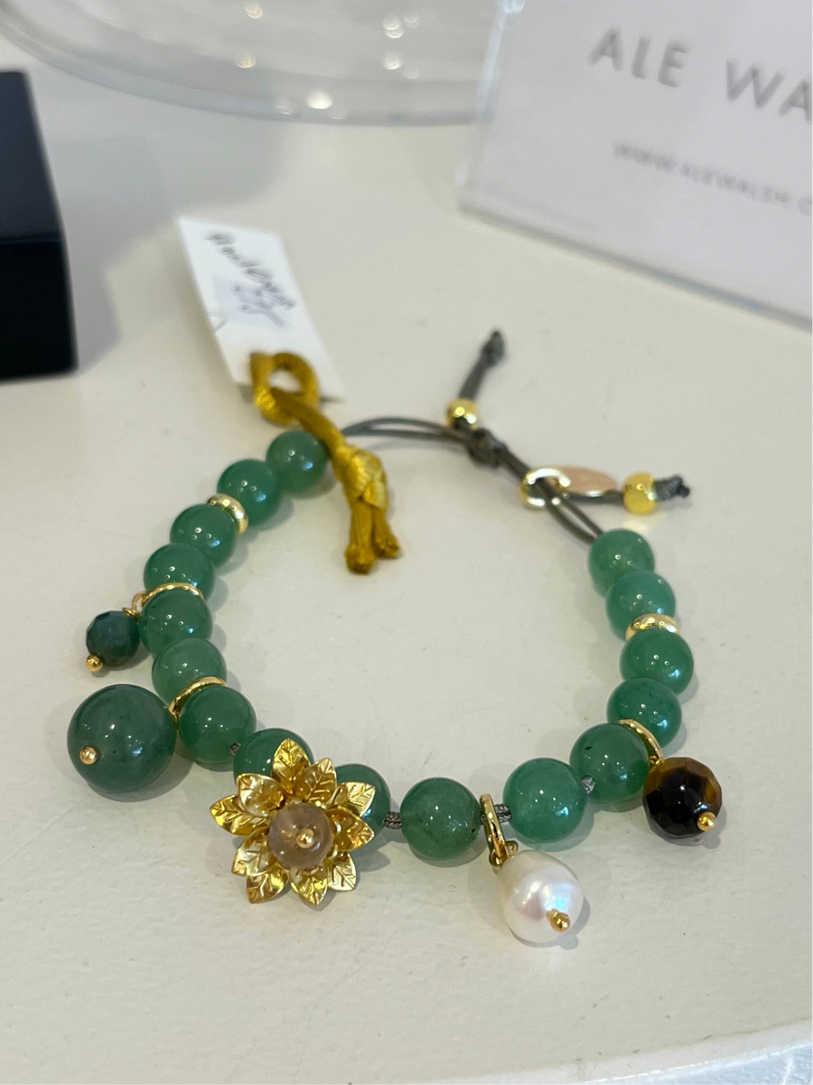 Hortencia Bracelet - Green