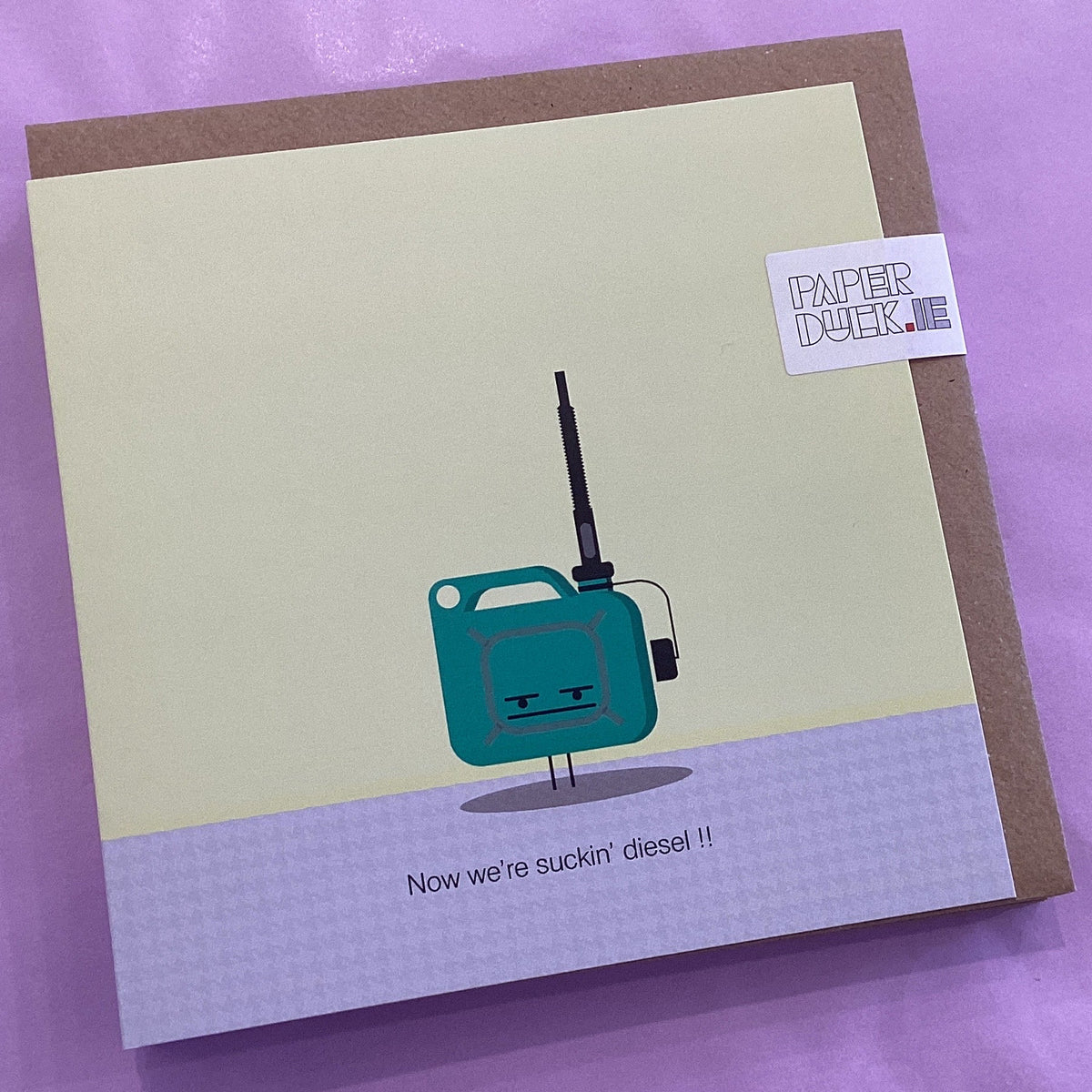 Now we’re suckin’ diesel !!