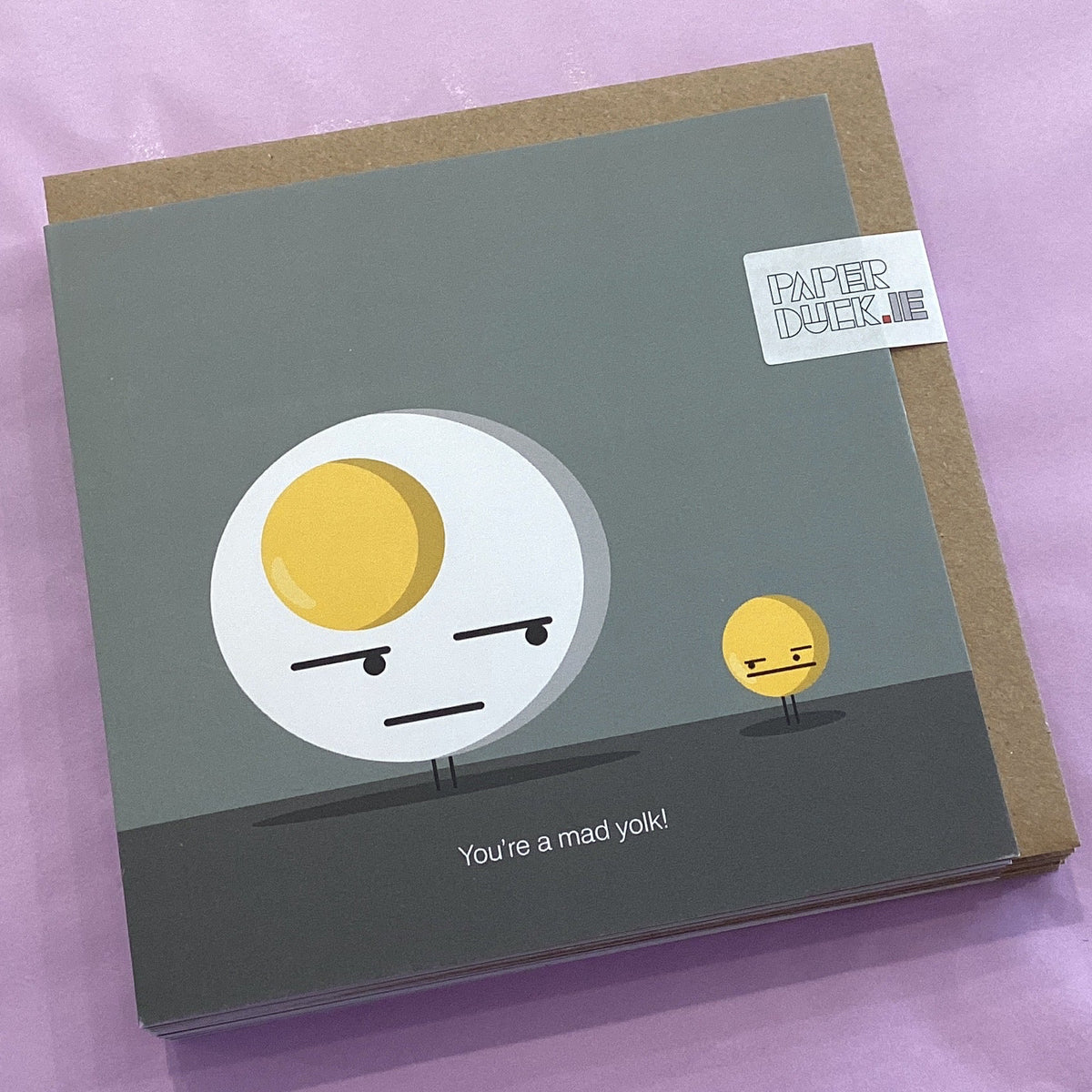 You’re a mad yolk!