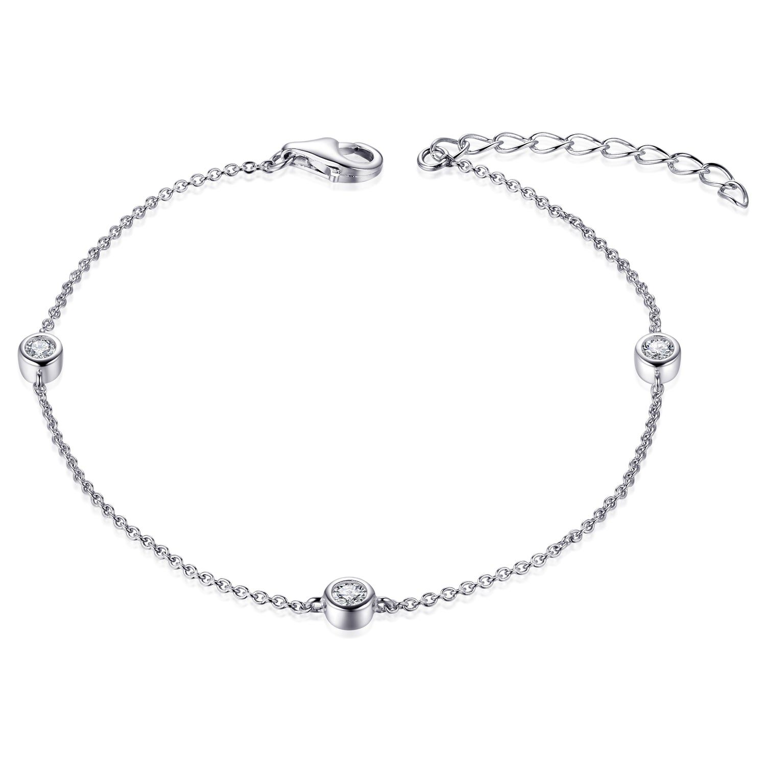 Bezel Stone Bracelet
