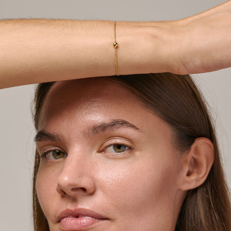Balloon Bracelet - 18k Gold Plated Recycled Sterling Silver