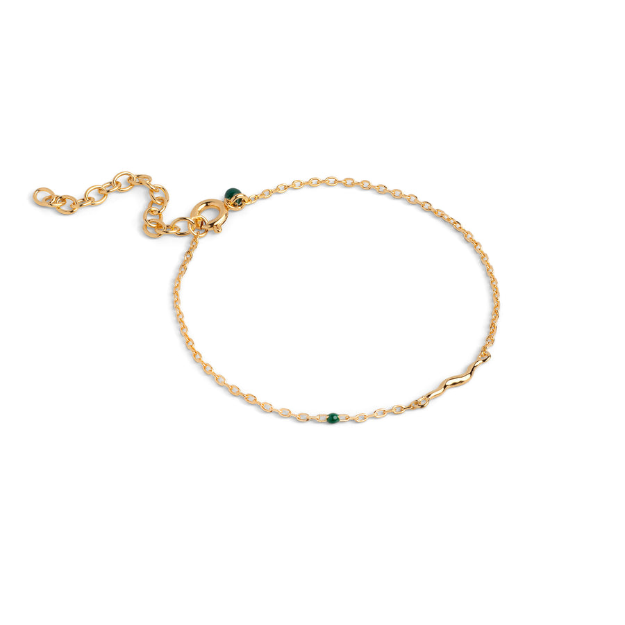 Etta Bracelet Petrol Green