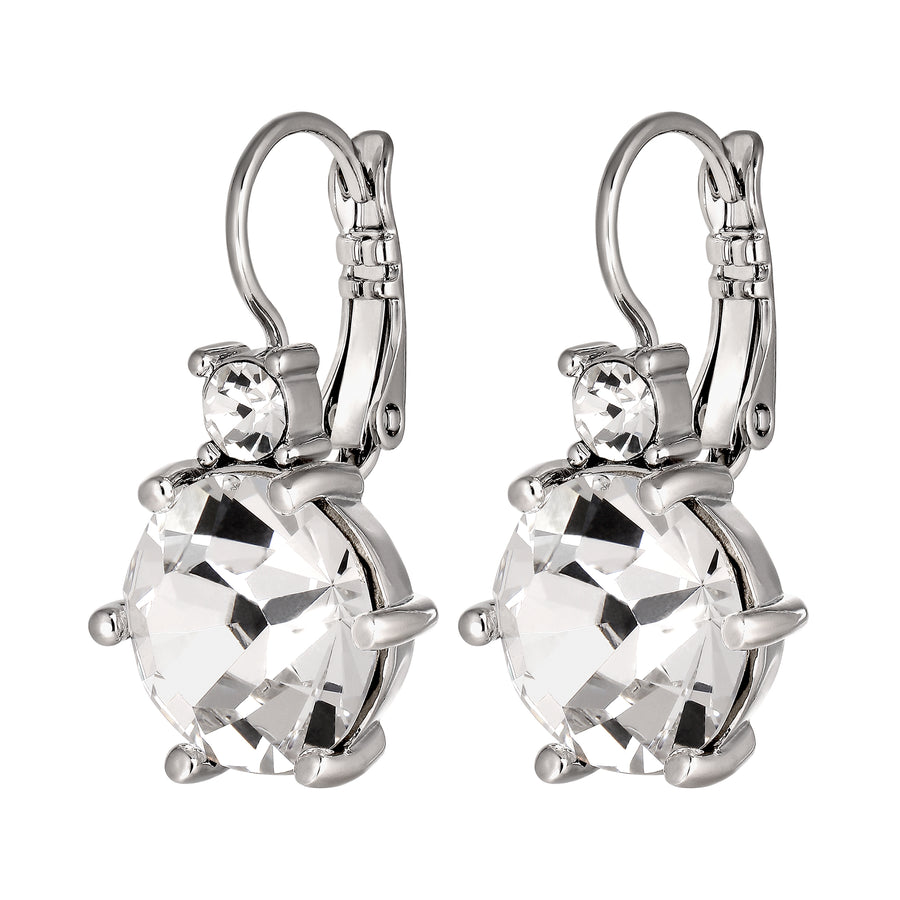 Begonia SS Crystal Earrings