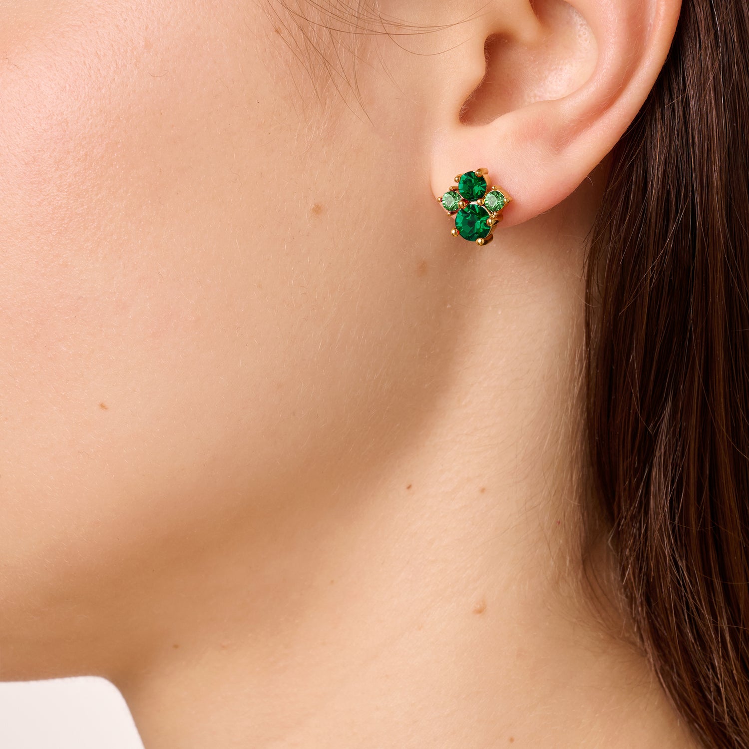 Billis SG Green Earrings