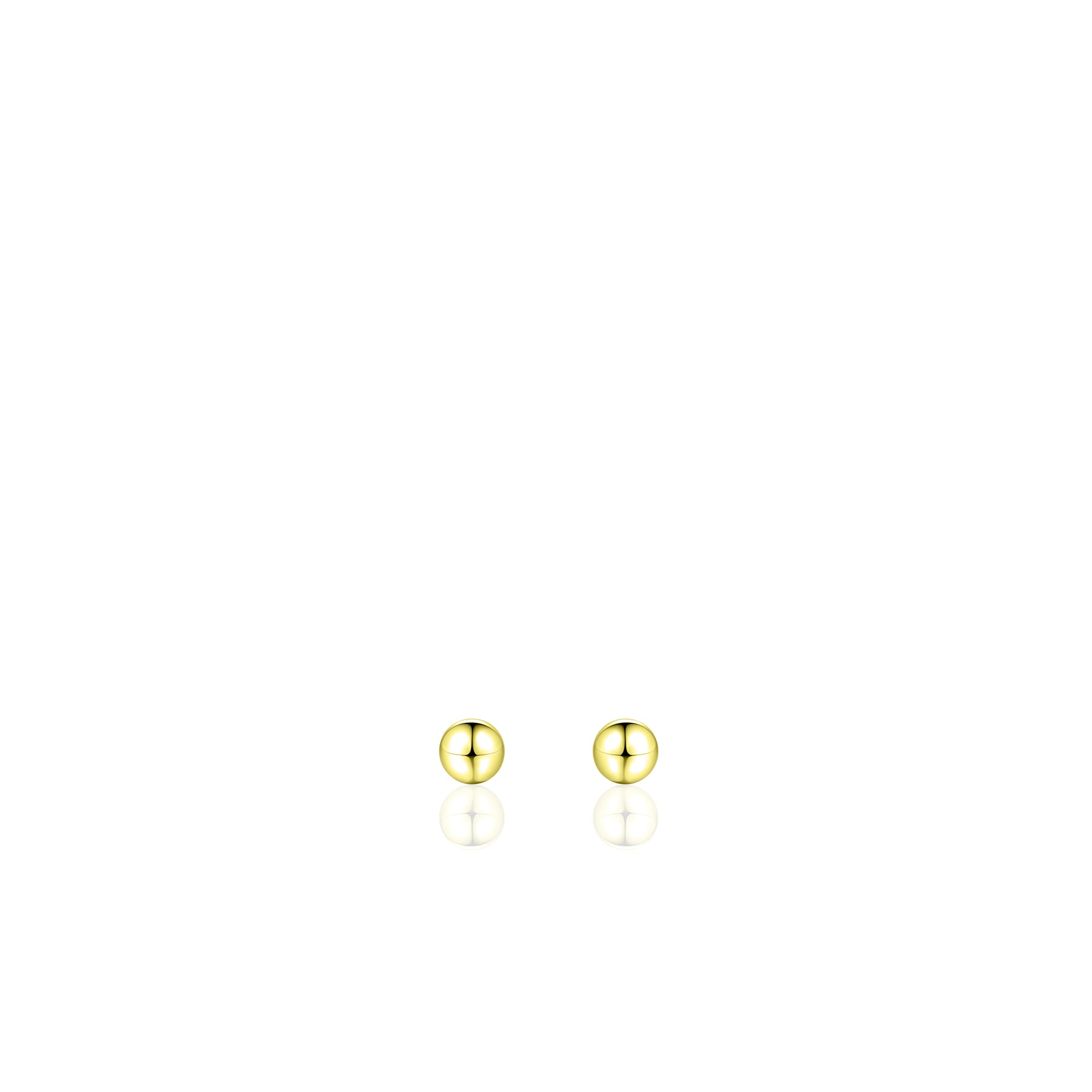 These staple simple ball stud earrings are an everyday staple on their own or perfect for completing your ear stack.  925 Sterling Silver. Available in Rhodium Plated Silver, Yellow Gold Plated Silver or Rose Gold Plated Silver. BO3/BO3Y/B03R