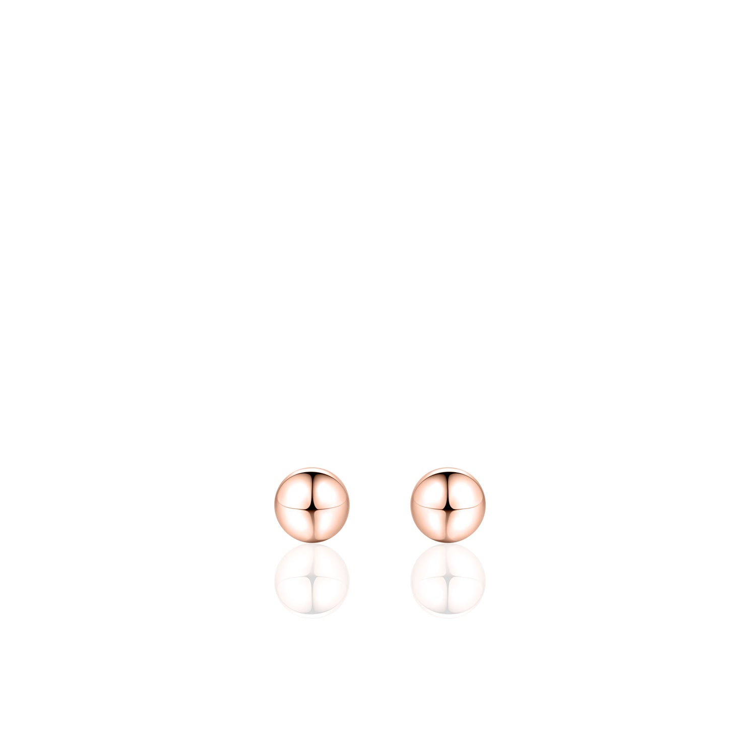 Simple Large Ball Stud Earrings