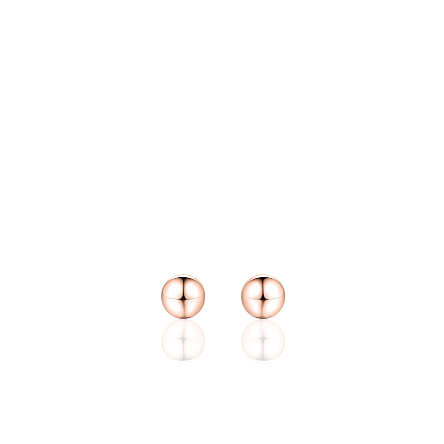 Simple Large Ball Stud Earrings