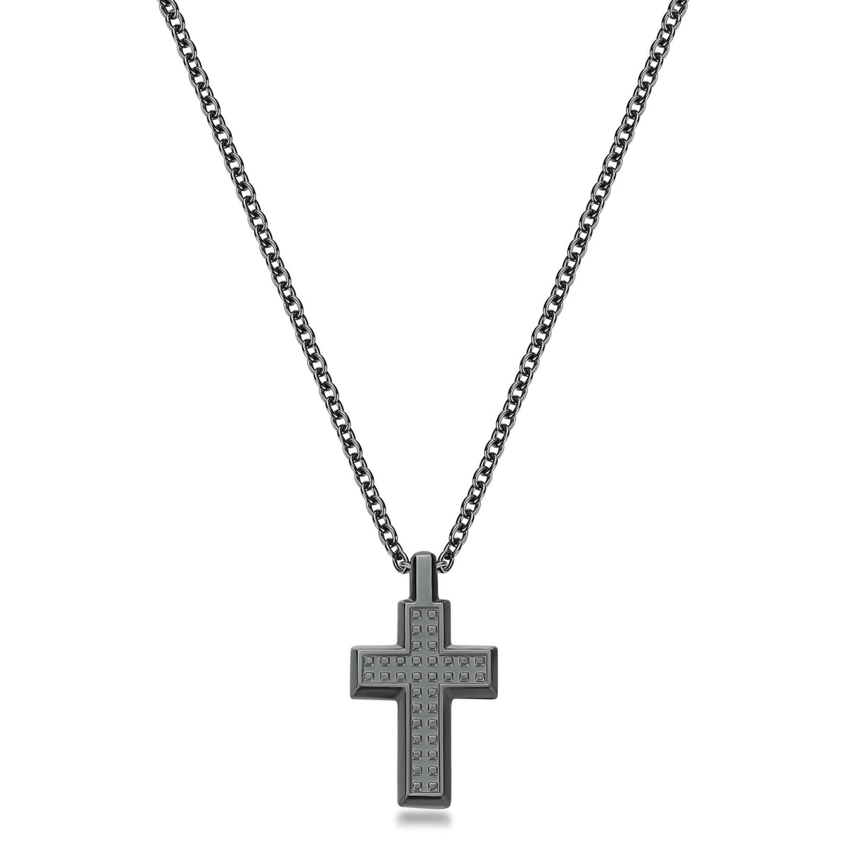 Bullet Cross Necklace