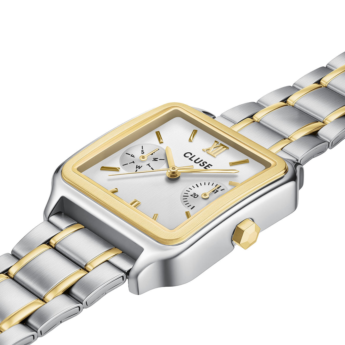 Gracieuse Multifunction Watch Steel, Silver, Two Tone