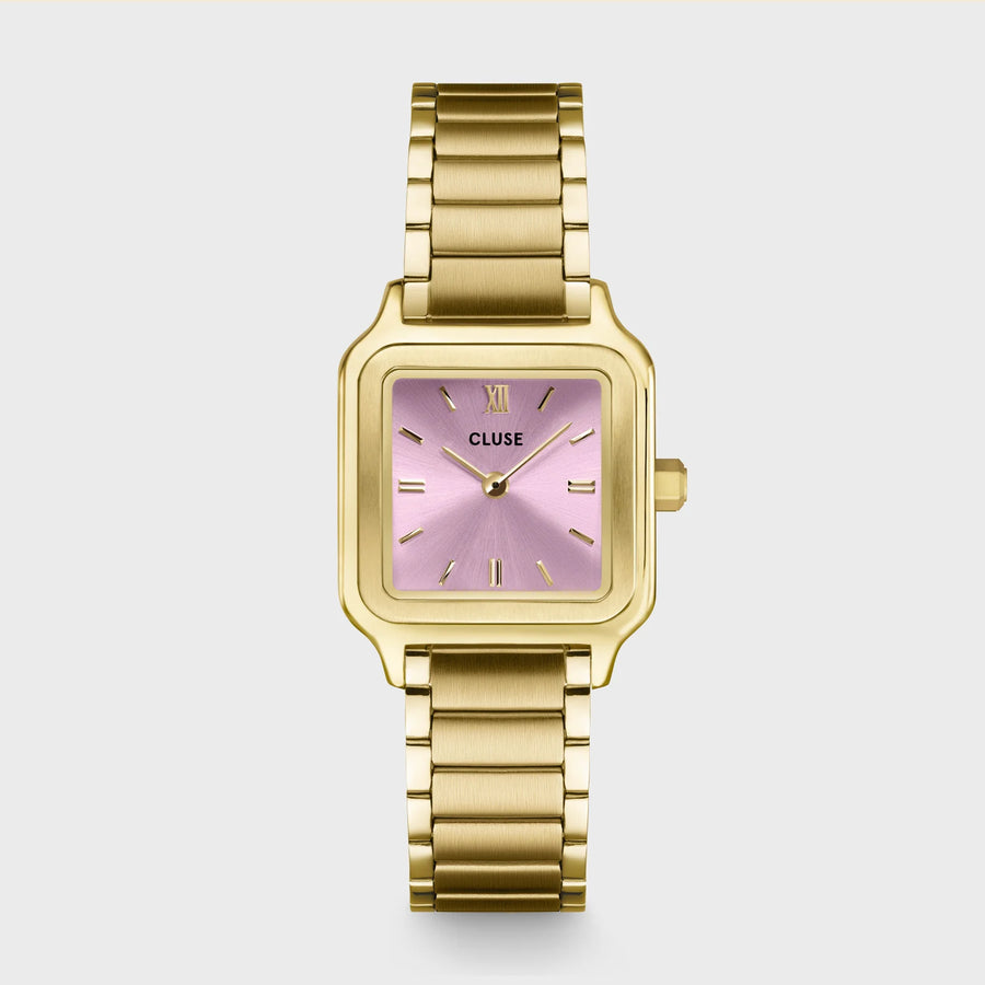 Cluse Gracieuse Petite Watch Steel, Mauve Pink, Gold Colour