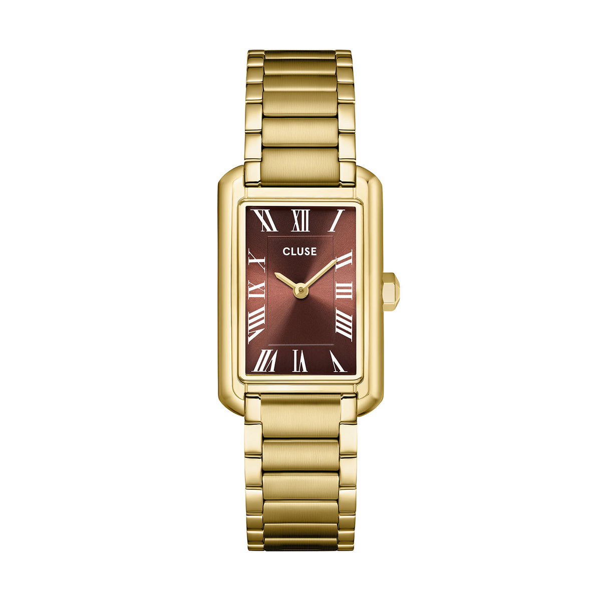 Belisenna Watch Steel, Mocha, Gold Colour