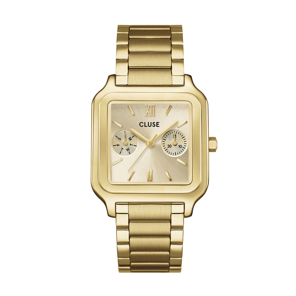 Gracieuse Multifunction Watch Steel, Full Gold Colour