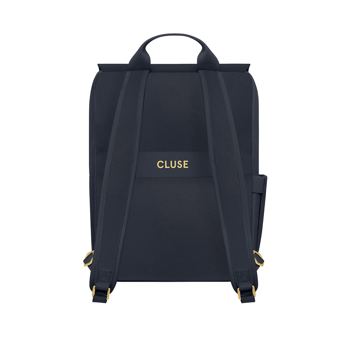 Nuitée Backpack - Navy Blue, Gold Colour