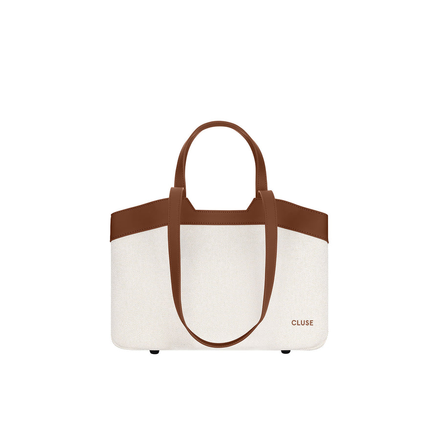 Cluse Tote Bag Petite, Beige, Brown Colour