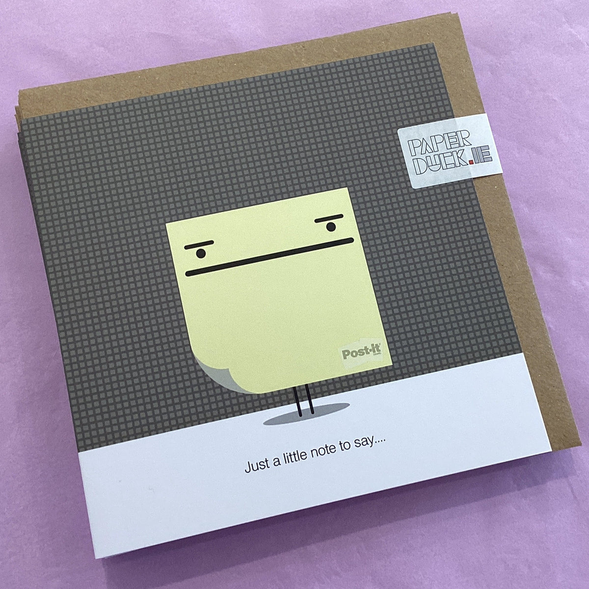 Just a little note to say…(Post-it)