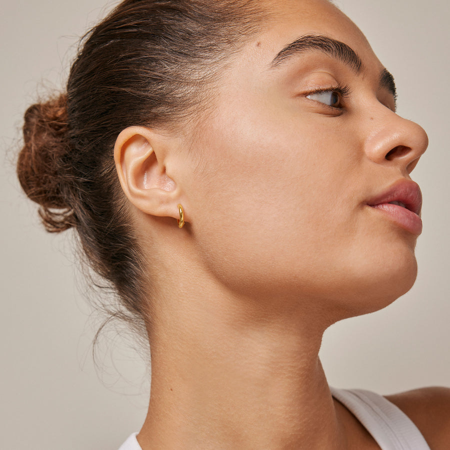 Chunky classic 8 mm Hoops