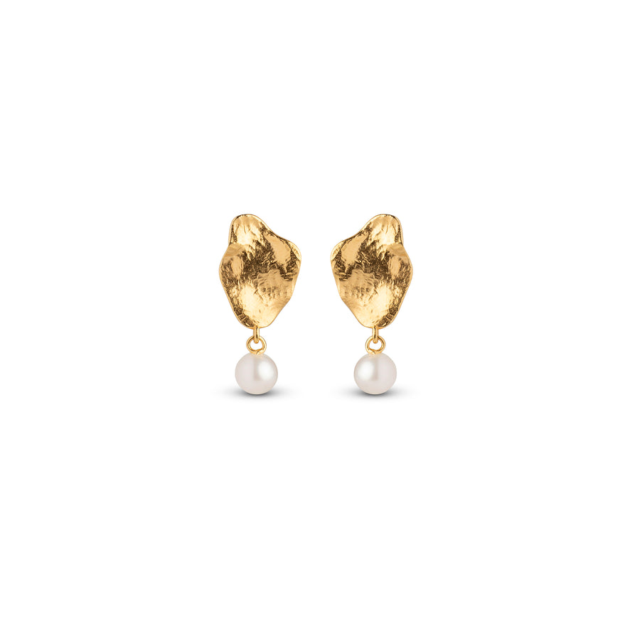 Caia Small Pearl Earring