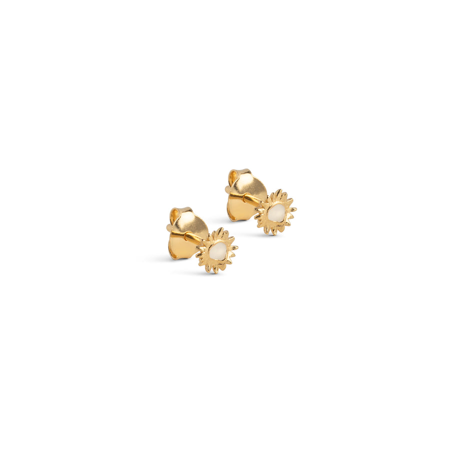 Mini Sunshine Daisy Stud Earrings