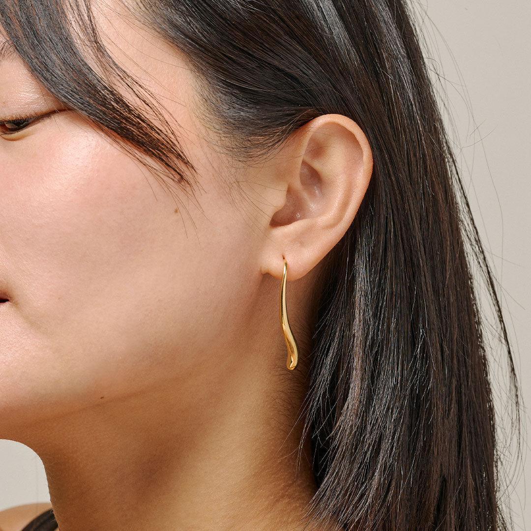 Elvira Earrings - Gold Plated