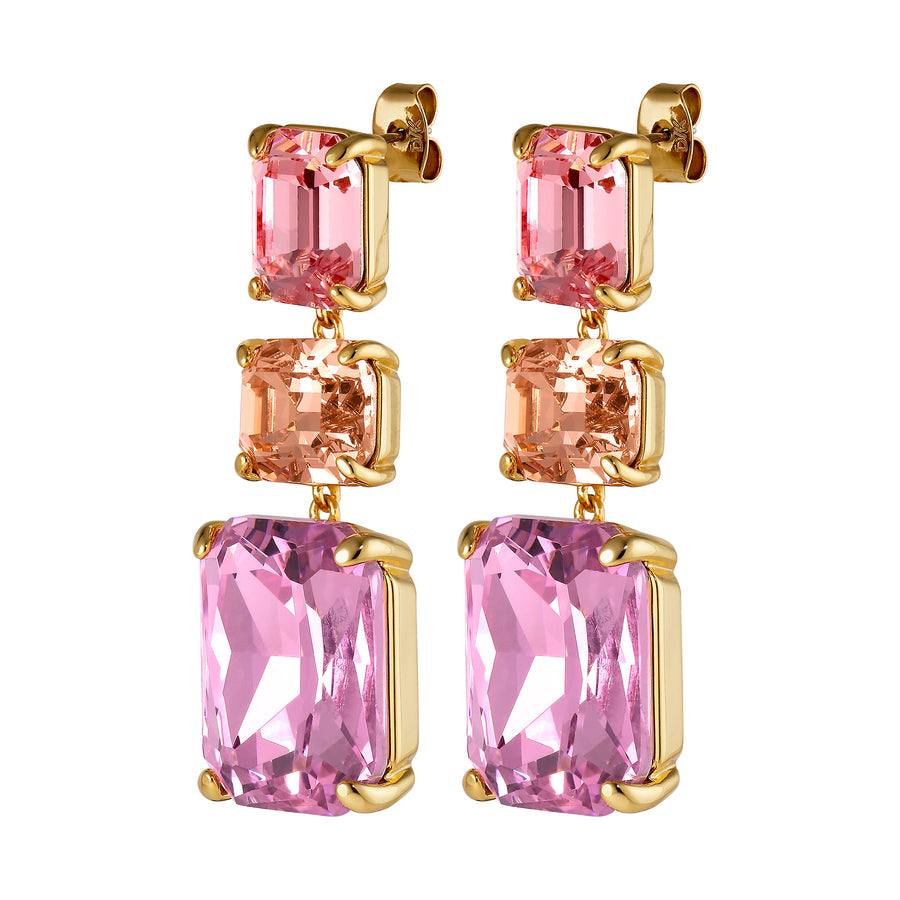 EsmaraSG Light Rose/Peach Earrings