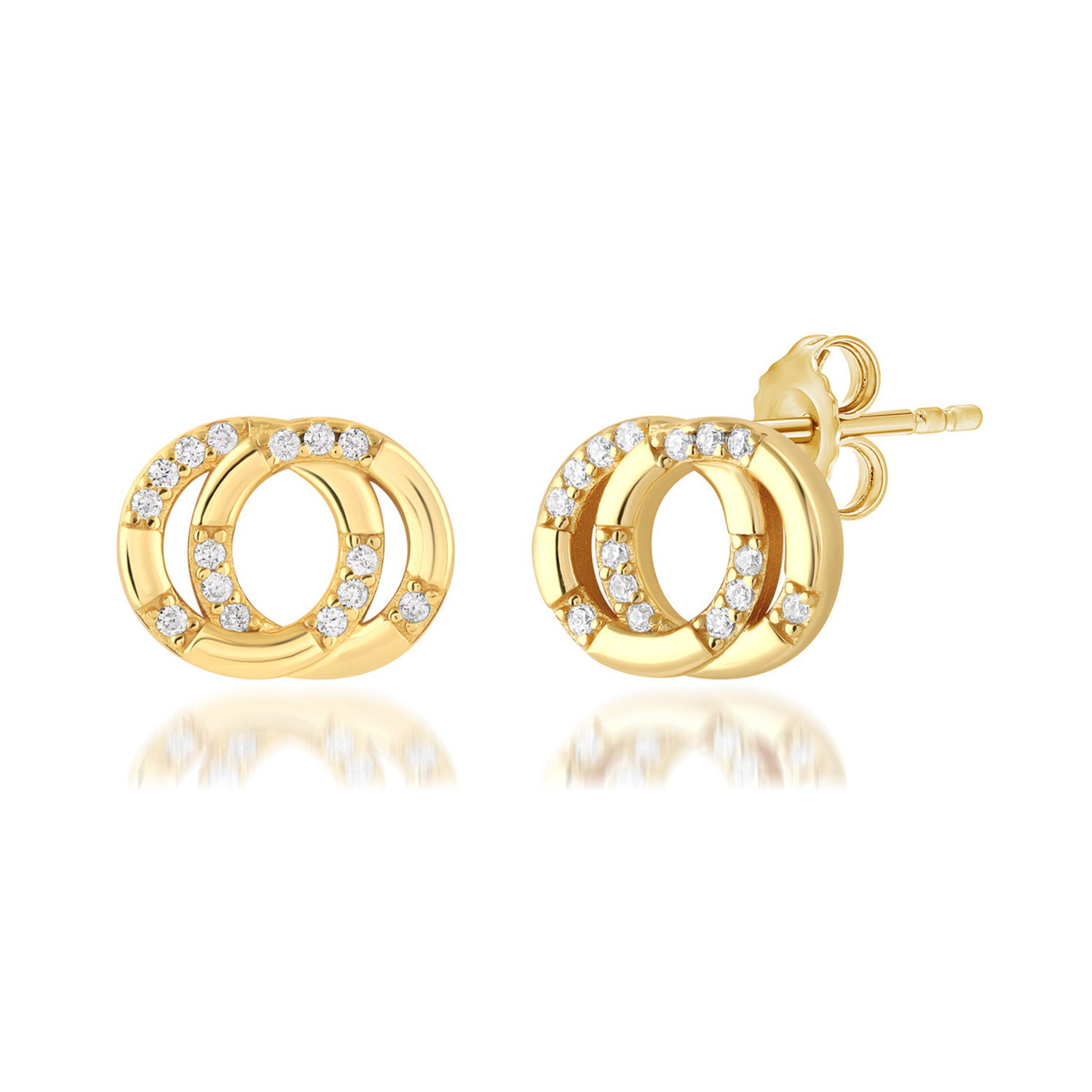 Alchemy Couture Link Earrings Gold