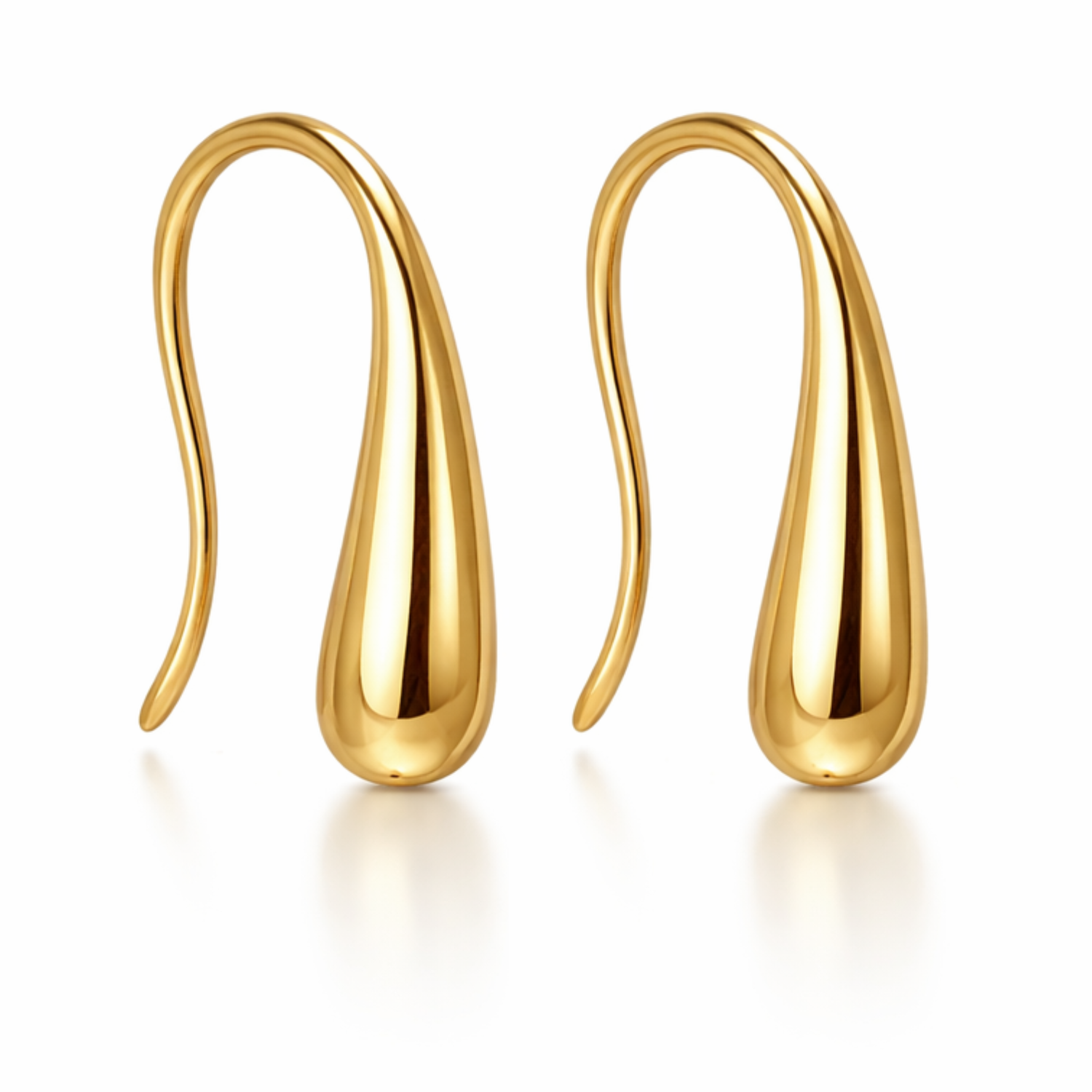 Alchemy 925 Teardrop Earrings Gold