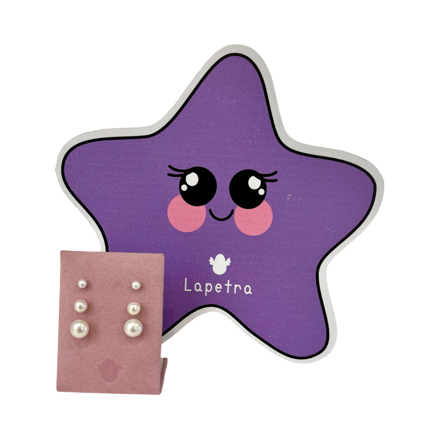 Lapetra Kids Pearl Earrings (IN STORE ONLY)