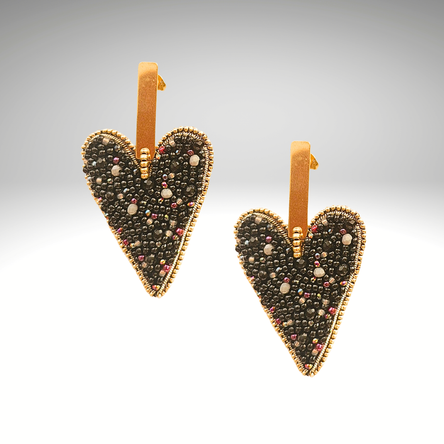 Love Heart Earrings Ale Walsh