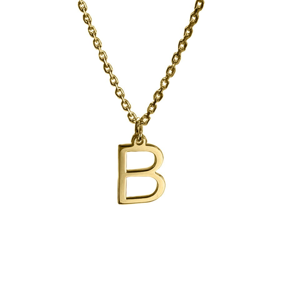 Initial 9ct Gold Necklace