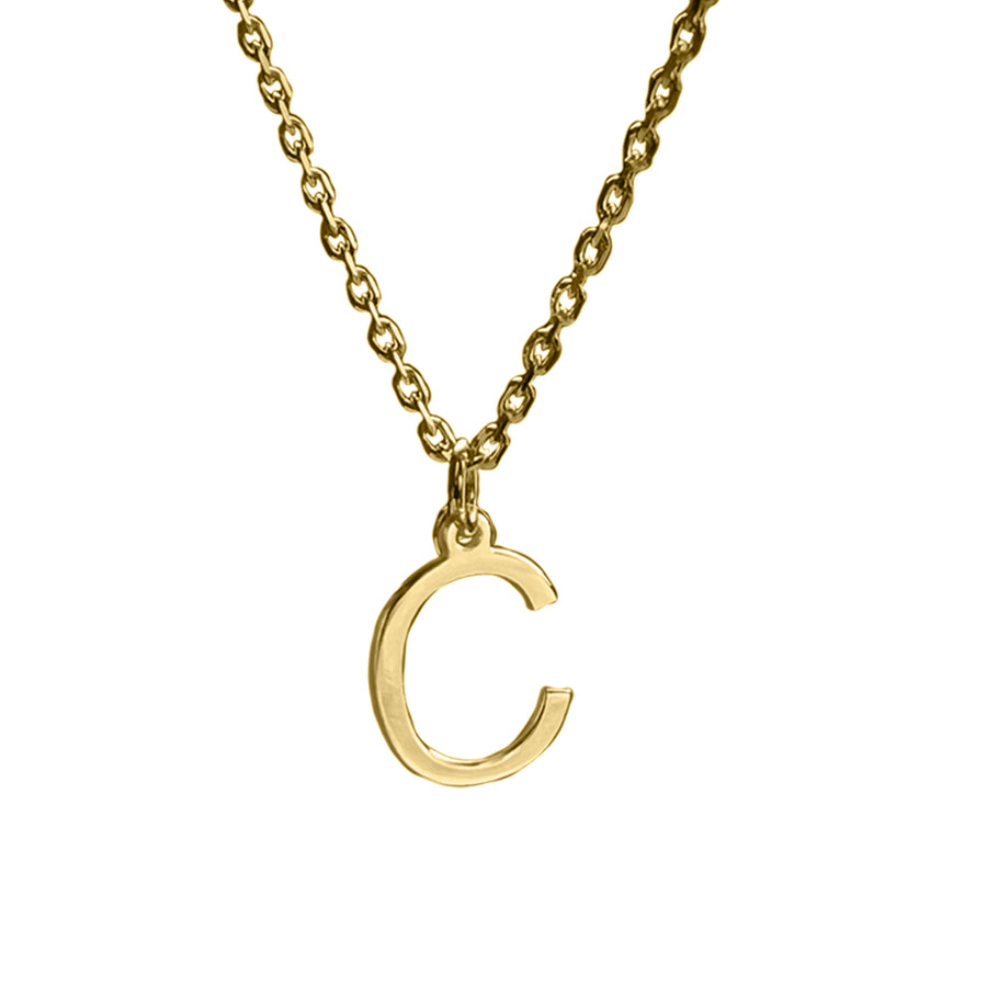 Initial 9ct Gold Necklace