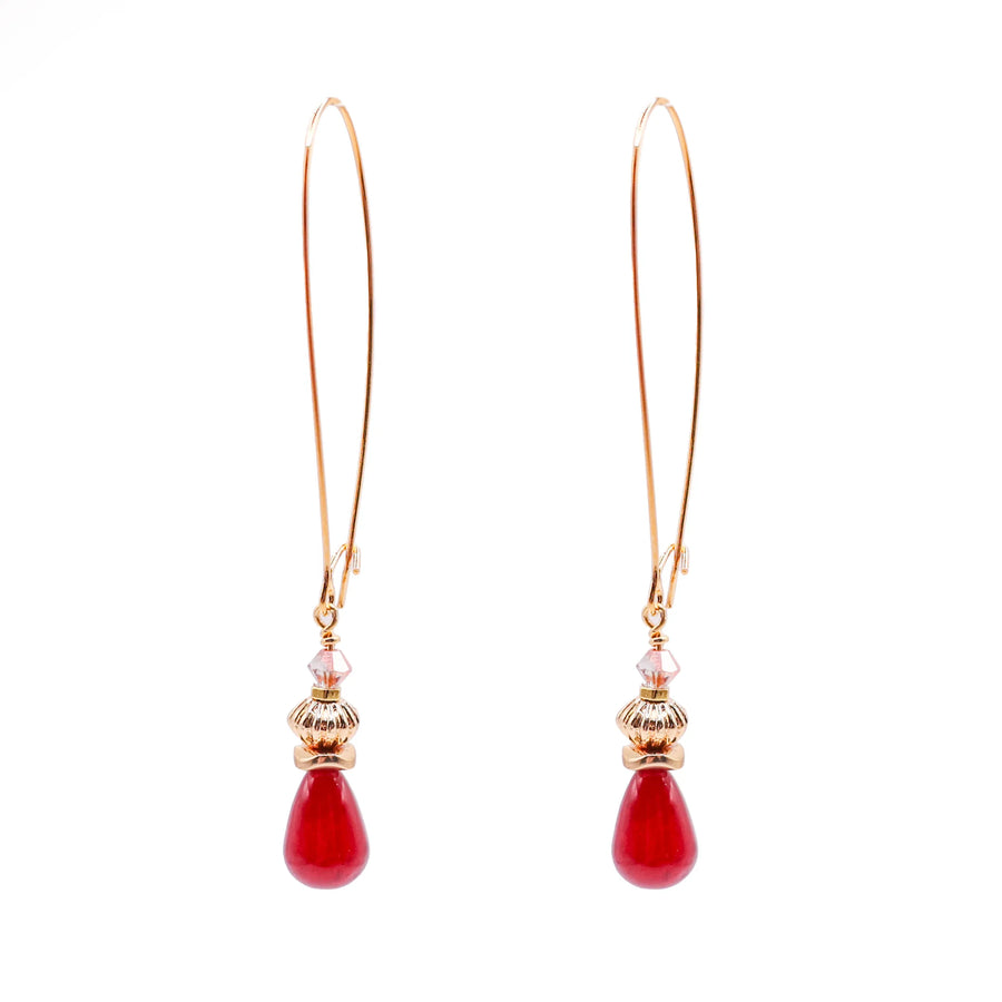 Fiora Drop Earrings - Long