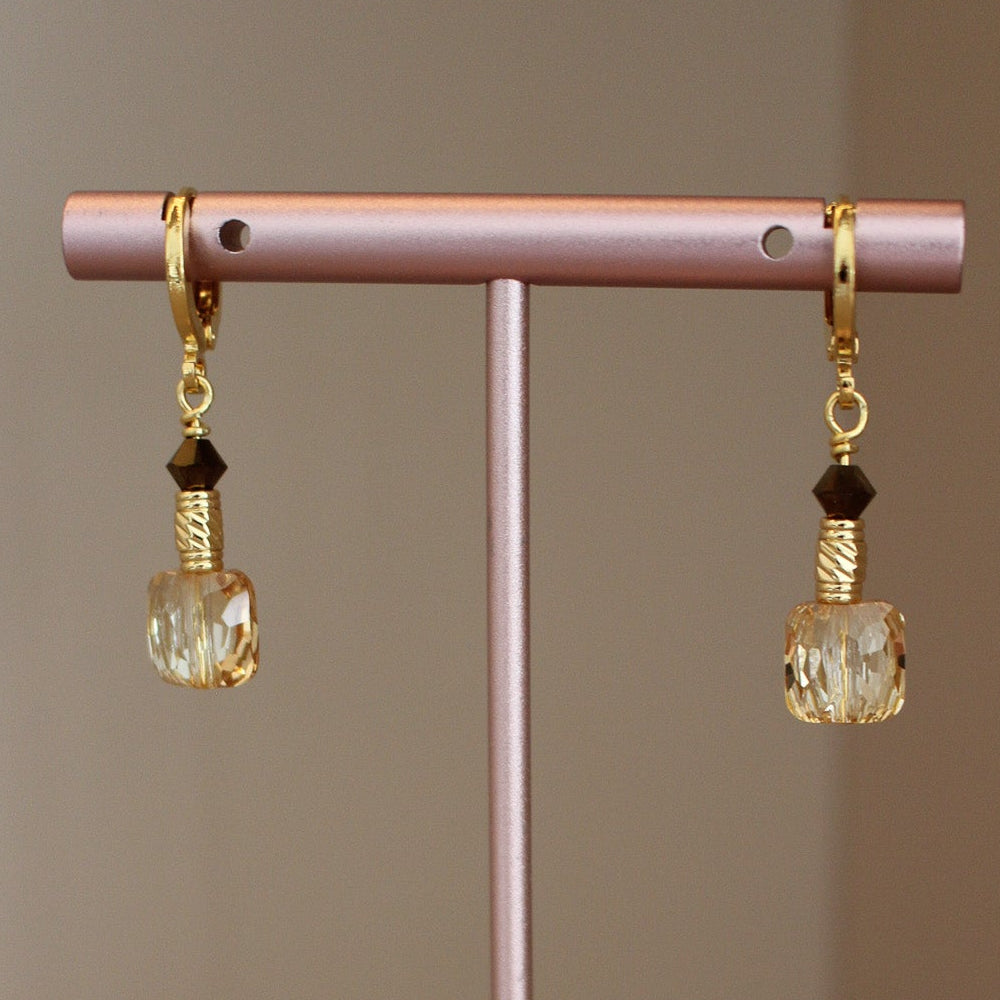 Nocturne Glitter Earrings- Short