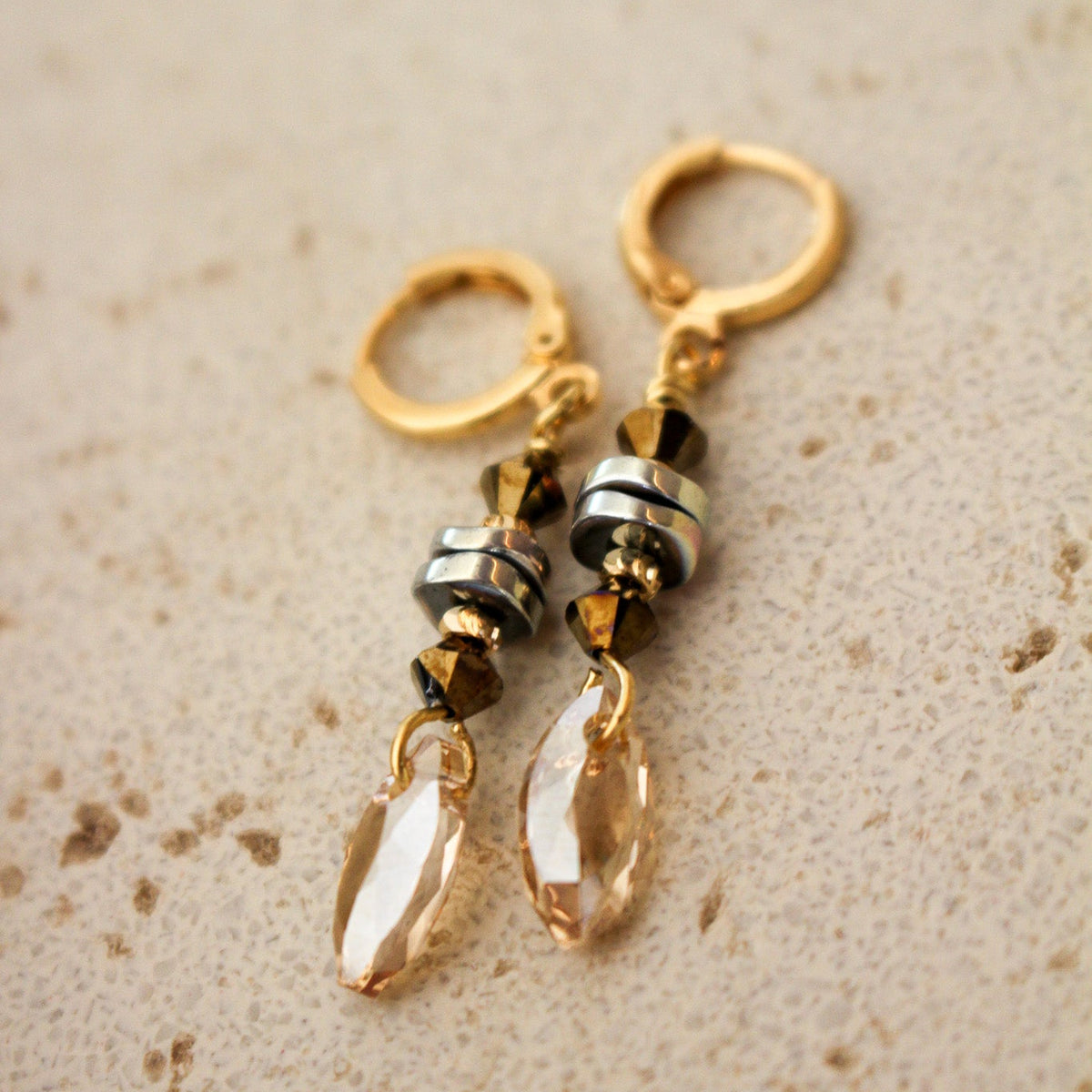 Nocturne Marquise Earrings