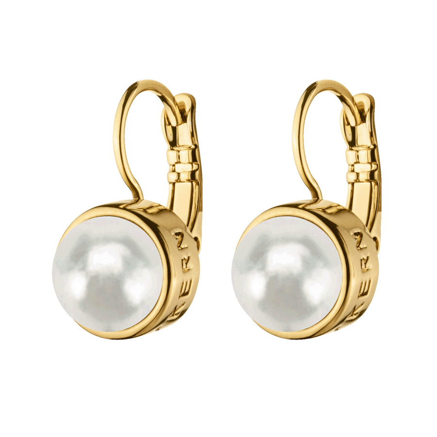 Lulu SG White Pearl Earrings